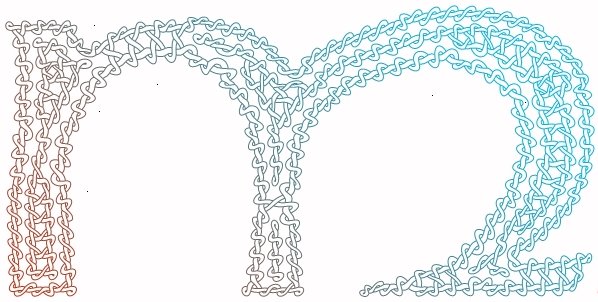 Celtic knot fonts.